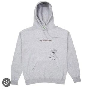 Frog Skateboards Shredded Business Hoodie RARE